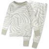 imageHonestBaby 2Piece Pajamas Sleepwear Pjs 100 Organic Cotton for Baby Toddler Kids BoyLight Zanzibar Zebra