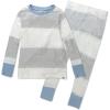 Rugby Stripe Light Heather Gray