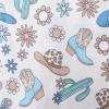 imageHonestBaby Sleep ampamp Play Footed Onepiece Pajama Sleeper 100 Organic Cotton Baby BoysDesert Charmer Aqua