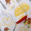 imageHonestBaby Sleep ampamp Play Footed Onepiece Pajama Sleeper 100 Organic Cotton Baby BoysPasta La Vista  Spaghetti and Meatballs