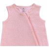 imageHonestBaby Zip Front Wearable Blanket 100 Organic Cotton for Infant Baby Boys GirlsBaby Pink
