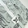 imageHonestBaby Zip Front Wearable Blanket 100 Organic Cotton for Infant Baby Boys GirlsBaby Zebra Camo