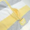 imageHonestBaby Zip Front Wearable Blanket 100 Organic Cotton for Infant Baby Boys GirlsBold Stripe Banana Butter