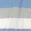 imageHonestBaby Zip Front Wearable Blanket 100 Organic Cotton for Infant Baby Boys GirlsBold Stripe Blueberry