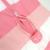 imageHonestBaby Zip Front Wearable Blanket 100 Organic Cotton for Infant Baby Boys GirlsBold Stripe Strawberry