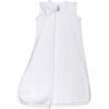 imageHonestBaby Zip Front Wearable Blanket 100 Organic Cotton for Infant Baby Boys GirlsBright White