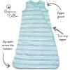 imageHonestBaby Zip Front Wearable Blanket 100 Organic Cotton for Infant Baby Boys GirlsDots  Dashes