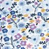 imageHonestBaby Zip Front Wearable Blanket 100 Organic Cotton for Infant Baby Boys GirlsFall Floral Purple