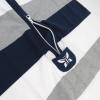 imageHonestBaby Zip Front Wearable Blanket 100 Organic Cotton for Infant Baby Boys GirlsJumbo Stripe Navy