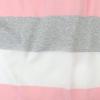 imageHonestBaby Zip Front Wearable Blanket 100 Organic Cotton for Infant Baby Boys GirlsJumbo Stripe Petal Pink