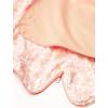 imageHonestBaby Zip Front Wearable Blanket 100 Organic Cotton for Infant Baby Boys GirlsPeach Skin Papercut Floral