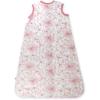 imageHonestBaby Zip Front Wearable Blanket 100 Organic Cotton for Infant Baby Boys GirlsSketchy Floral Pink