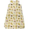 imageHonestBaby Zip Front Wearable Blanket 100 Organic Cotton for Infant Baby Boys GirlsSweet Banana