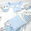 imageNonslip Footed Pajamas Onepiece Sleeper Zipfront Pjs 100 Organic Cotton for Baby BoysBlow Fish