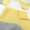 imageNonslip Footed Pajamas Onepiece Sleeper Zipfront Pjs 100 Organic Cotton for Baby BoysBold Stripe Banana Butter
