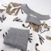 imageNonslip Footed Pajamas Onepiece Sleeper Zipfront Pjs 100 Organic Cotton for Baby BoysTiger Cub