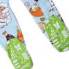 imageNonslip Footed Pajamas Onepiece Sleeper Zipfront Pjs 100 Organic Cotton for Baby BoysWok N Roll Blue