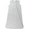 imageHonestBaby Zip Front Wearable Blanket 100 Organic Cotton for Infant Baby Boys GirlsLight Gray Heather