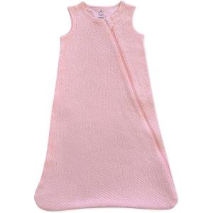 imageHonestBaby Zip Front Wearable Blanket 100 Organic Cotton for Infant Baby Boys GirlsBaby Pink