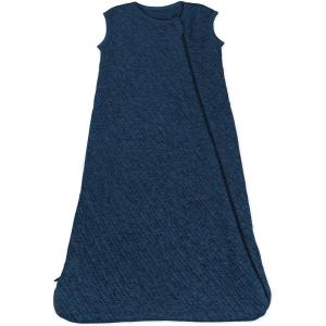 imageHonestBaby Zip Front Wearable Blanket 100 Organic Cotton for Infant Baby Boys GirlsDark Navy