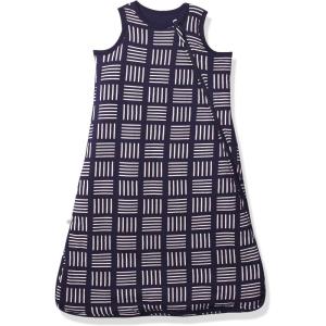 imageHonestBaby Zip Front Wearable Blanket 100 Organic Cotton for Infant Baby Boys GirlsSketchy Square Dark Navy