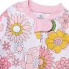 imageHonestBaby Nonslip Footed Pajamas Onepiece Sleeper Zipfront Pjs 100 Organic Cotton for Baby GirlsFlowers Flowers