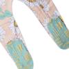 imageHonestBaby Nonslip Footed Pajamas Onepiece Sleeper Zipfront Pjs 100 Organic Cotton for Baby GirlsSunflower Fever