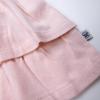image2Piece Flutter Tee Dress with Ruffle Diaper Cover 100 Organic Cotton for Infant Baby and Toddler GirlsAloha Daisy