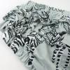 image2Piece Flutter Tee Dress with Ruffle Diaper Cover 100 Organic Cotton for Infant Baby and Toddler GirlsZebra Camo