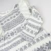 image3 Pack Long Sleeve Side Snap Ruffle Shoulder Bodysuit 100 Organic Cotton for Infant Baby and Toddler GirlsHoliday Red