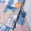 image3 Pack Long Sleeve Side Snap Ruffle Shoulder Bodysuit 100 Organic Cotton for Infant Baby and Toddler GirlsMaui Floral