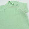 imageHonestBaby 5pack Short Sleeve Bodysuits Onepiece 100 Organic Cotton for Infant Baby BoysCornflower