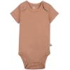imageHonestBaby 5pack Short Sleeve Bodysuits Onepiece 100 Organic Cotton for Infant Baby BoysEarthy Blues
