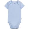 imageHonestBaby 5pack Short Sleeve Bodysuits Onepiece 100 Organic Cotton for Infant Baby BoysEarthy Blues
