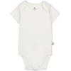 imageHonestBaby 5pack Short Sleeve Bodysuits Onepiece 100 Organic Cotton for Infant Baby BoysEarthy Blues