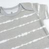 imageHonestBaby 5pack Short Sleeve Bodysuits Onepiece 100 Organic Cotton for Infant Baby BoysHand Drawn Nature Stripe Navy
