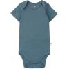 imageHonestBaby 5pack Short Sleeve Bodysuits Onepiece 100 Organic Cotton for Infant Baby BoysMorning Mountains
