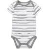 imageHonestBaby 5pack Short Sleeve Bodysuits Onepiece 100 Organic Cotton for Infant Baby BoysPattern Play