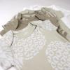 imageHonestBaby 5pack Short Sleeve Bodysuits Onepiece 100 Organic Cotton for Infant Baby BoysPineapple Leaf Khaki