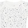 imageHonestBaby 5pack Short Sleeve Bodysuits Onepiece 100 Organic Cotton for Infant Baby BoysTwinkle Star Navy