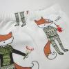 imageHonestBaby Holiday 2Piece Pajamas Sleepwear PJs 100 Organic Cotton for Baby Toddler KidsFoxy Green