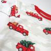 imageHonestBaby Holiday 2Piece Pajamas Sleepwear PJs 100 Organic Cotton for Baby Toddler KidsGetting the Tree