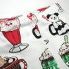 imageHonestBaby Holiday 2Piece Pajamas Sleepwear PJs 100 Organic Cotton for Baby Toddler KidsSnow Shakes