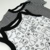 imageHonestBaby Short Sleeve and Tank Romper 100 Organic Cotton for Infant Baby and Toddler Boys2pack Marker Hound