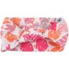 imageHonestBaby babygirls Rib Romper and Headband Organic CottonJungle Leaves Pink 2pack