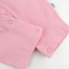 imageHonestBaby babygirls Rib Romper and Headband Organic CottonJungle Leaves Pink 2pack