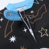 imageHonestBaby Celebration Nonslip Footed Pajamas Onepiece Sleeper Zipfront Pjs 100 Organic CottonA Bit Batty