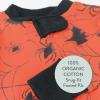 imageHonestBaby Celebration Nonslip Footed Pajamas Onepiece Sleeper Zipfront Pjs 100 Organic CottonBatty