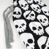 imageHonestBaby Celebration Nonslip Footed Pajamas Onepiece Sleeper Zipfront Pjs 100 Organic CottonHappy Skulls