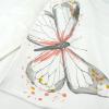 imageHonestBaby Girls 3pack 100 Organic Cotton Flutter Long Sleeve TshirtsHand Drawn Nature Stipe Blue